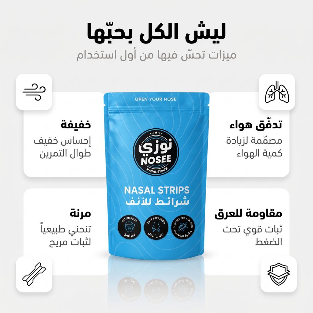 NOSEE Strips – لاصق الأنف نوزي