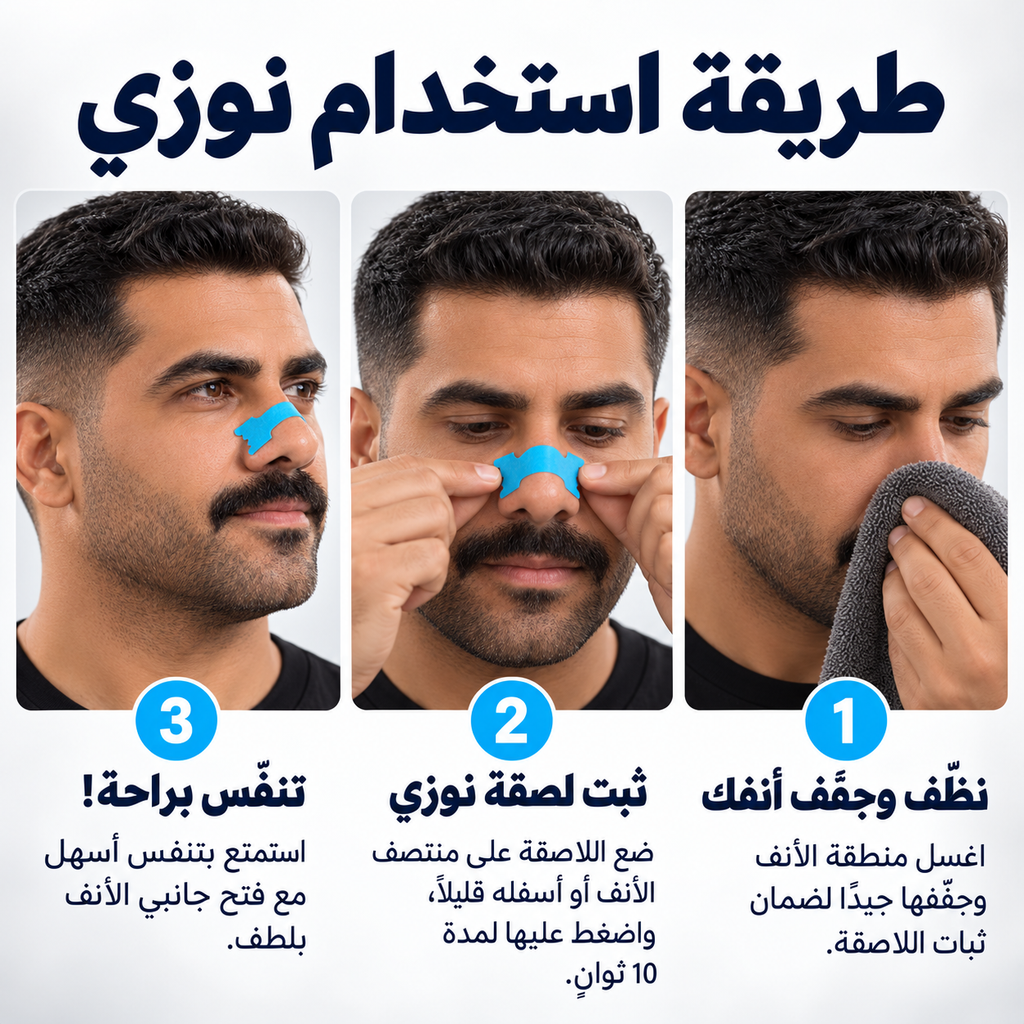 NOSEE Strips – لاصق الأنف نوزي